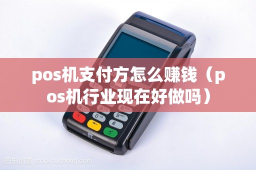 pos机支付方怎么赚钱（pos机行业现在好做吗）