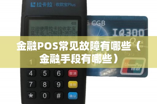 金融POS常见故障有哪些（金融手段有哪些）