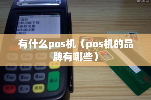 有什么pos机（pos机的品牌有哪些）