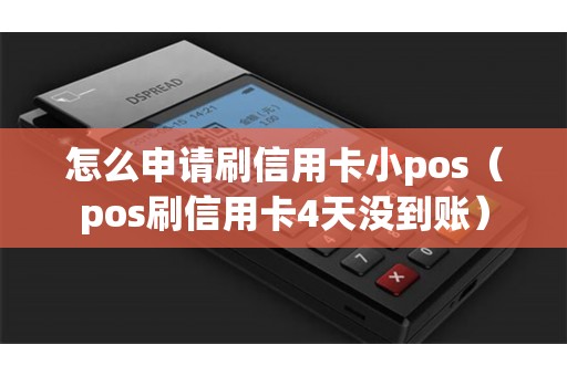 怎么申请刷信用卡小pos(pos刷信用卡4天没到账) 怎么申请刷信用卡小pos(pos刷信用卡4天没到账)