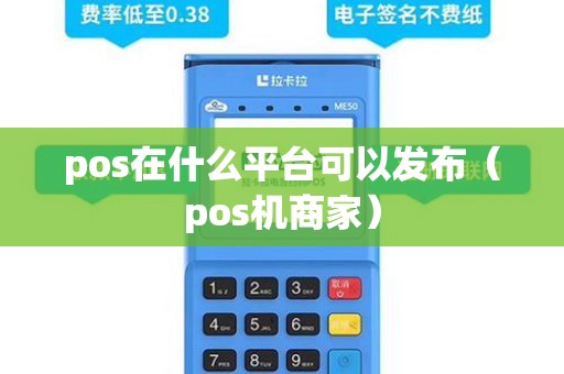 pos在什么平台可以发布（pos机商家）