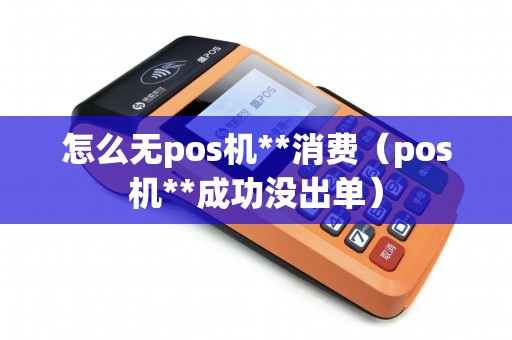 怎么无pos机**消费（pos机**成功没出单）