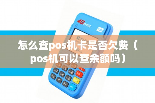 怎么查pos机卡是否欠费（pos机可以查余额吗）