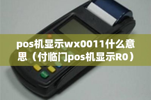 pos机显示wx0011什么意思（付临门pos机显示R0）