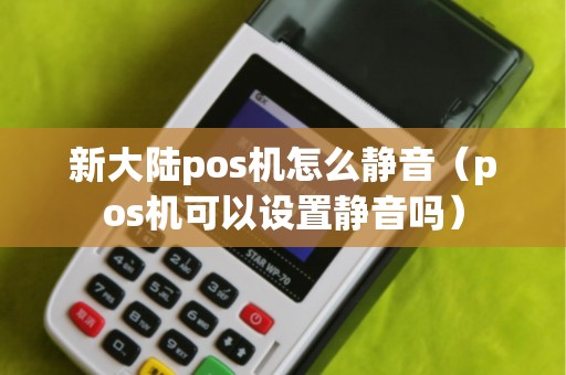 新大陆pos机怎么静音（pos机可以设置静音吗）
