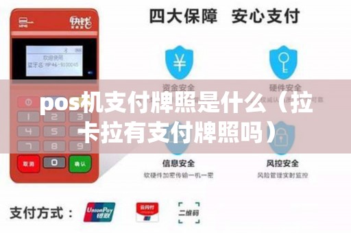 pos机支付牌照是什么（拉卡拉有支付牌照吗）