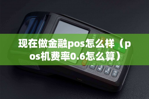 现在做金融pos怎么样（pos机费率0.6怎么算）