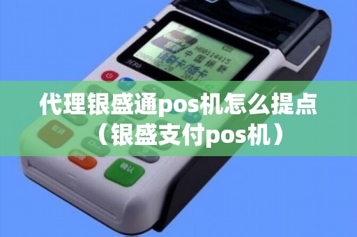 代理银盛通pos机怎么提点（银盛支付pos机）