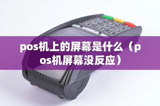 pos机上的屏幕是什么（pos机屏幕没反应）