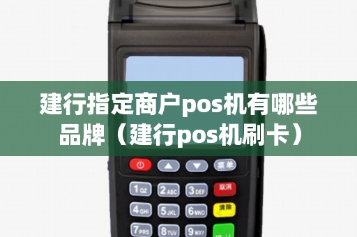 建行指定商户pos机有哪些品牌（建行pos机刷卡）