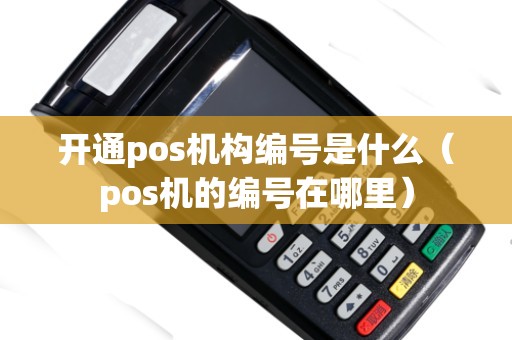 开通pos机构编号是什么(pos机的编号在哪里) 开通pos机构编号是什么(pos机的编号在哪里)