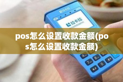 pos怎么设置收款金额(pos怎么设置收款金额)
