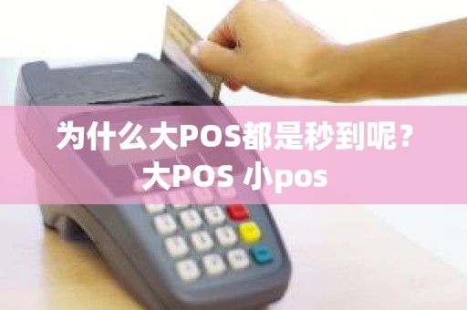 为什么大POS都是秒到呢？大POS 小pos