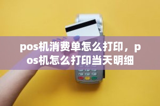 pos机消费单怎么打印,pos机怎么打印当天明细 pos机消费单怎么打印,pos机怎么打印当天明细