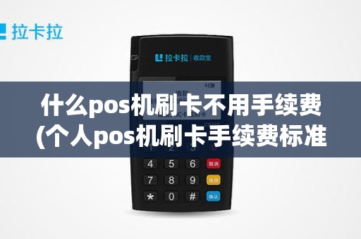 什么pos机刷卡不用手续费(个人pos机刷卡手续费标准)