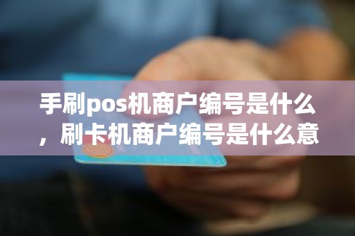 手刷pos机商户编号是什么，刷卡机商户编号是什么意思