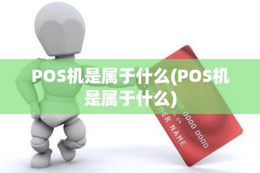 POS机是属于什么(POS机是属于什么)