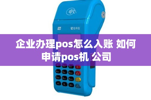 企业办理pos怎么入账 如何申请pos机 公司