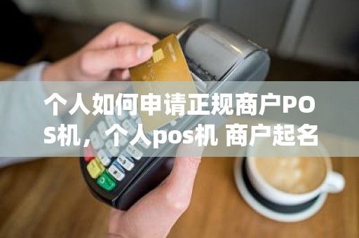 个人如何申请正规商户POS机，个人pos机 商户起名