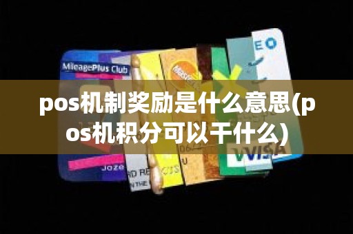 pos机制奖励是什么意思(pos机积分可以干什么)