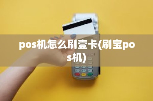 pos机怎么刷壹卡(刷宝pos机)