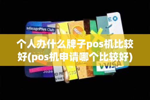 个人办什么牌子pos机比较好(pos机申请哪个比较好)