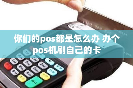 你们的pos都是怎么办 办个pos机刷自己的卡