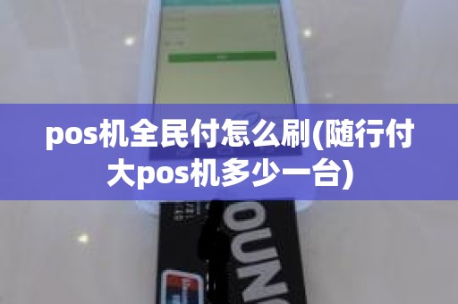 pos机全民付怎么刷(随行付大pos机多少一台)