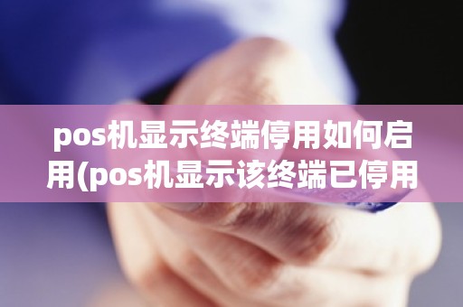 pos机显示终端停用如何启用(pos机显示该终端已停用)