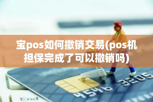 宝pos如何撤销交易(pos机担保完成了可以撤销吗)