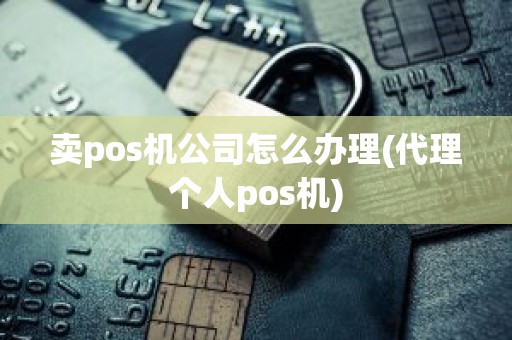 卖pos机公司怎么办理(代理个人pos机)