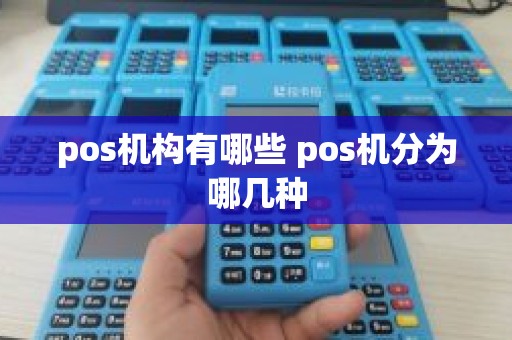 pos机构有哪些 pos机分为哪几种