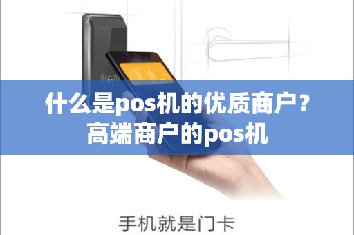什么是pos机的优质商户？高端商户的pos机