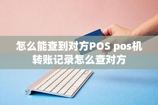 怎么能查到对方POS pos机转账记录怎么查对方