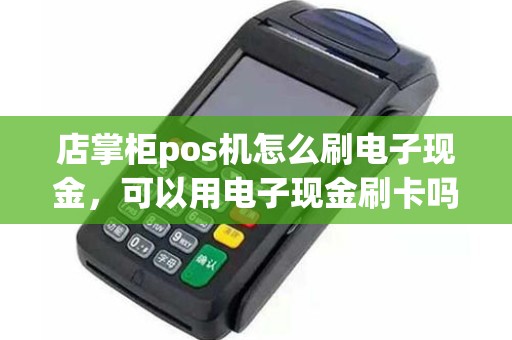 店掌柜pos机怎么刷电子现金，可以用电子现金刷卡吗