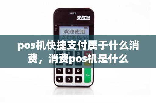pos机快捷支付属于什么消费，消费pos机是什么
