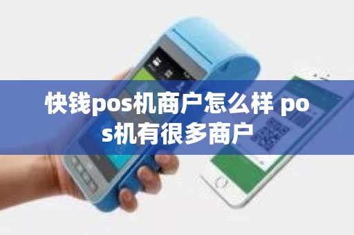 快钱pos机商户怎么样 pos机有很多商户