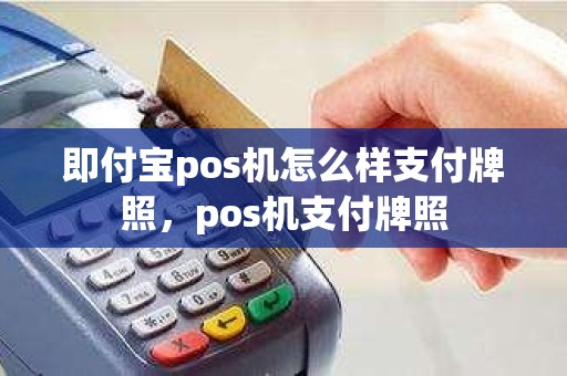 即付宝pos机怎么样支付牌照，pos机支付牌照