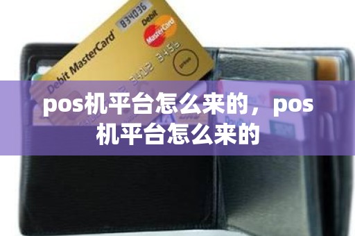 pos机平台怎么来的，pos机平台怎么来的