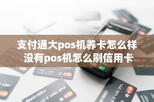 支付通大pos机养卡怎么样 没有pos机怎么刷信用卡