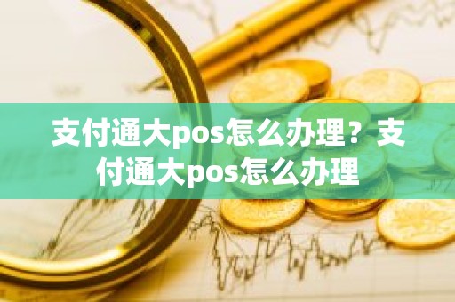 支付通大pos怎么办理？支付通大pos怎么办理