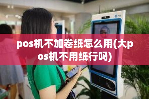 pos机不加卷纸怎么用(大pos机不用纸行吗)