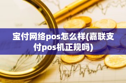 宝付网络pos怎么样(嘉联支付pos机正规吗)