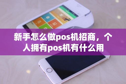 新手怎么做pos机招商，个人拥有pos机有什么用