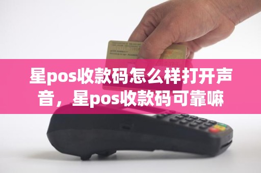 星pos收款码怎么样打开声音，星pos收款码可靠嘛