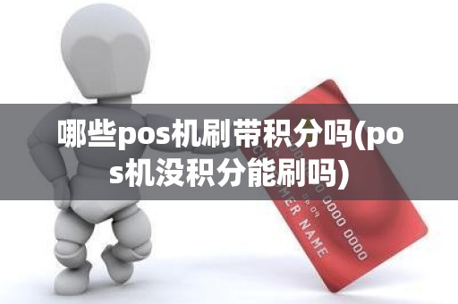 哪些pos机刷带积分吗(pos机没积分能刷吗)