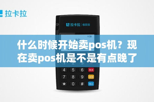 什么时候开始卖pos机?现在卖pos机是不是有点晚了 什么时候开始卖pos机?现在卖pos机是不是有点晚了