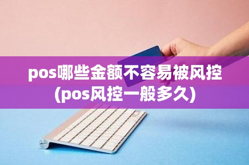 pos哪些金额不容易被风控(pos风控一般多久)