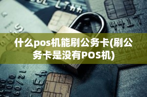 什么pos机能刷公务卡(刷公务卡是没有POS机)