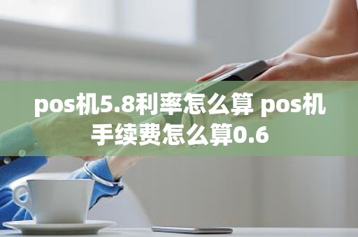 pos机5.8利率怎么算 pos机手续费怎么算0.6